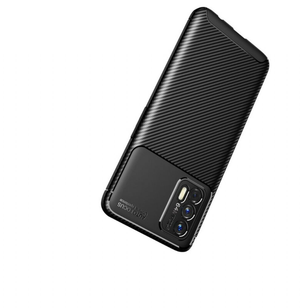 Hülle Für Realme GT 5G Flexible Kohlefasertextur