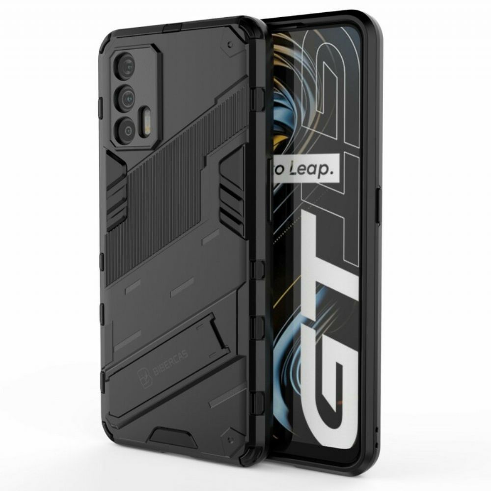 Hülle Für Realme GT 5G Freihändiger Abnehmbarer Ständer Mit Zwei Positionen