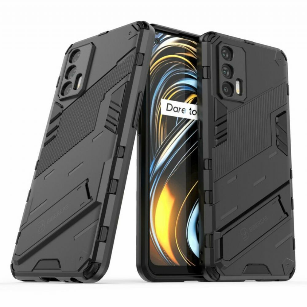 Hülle Für Realme GT 5G Freihändiger Abnehmbarer Ständer Mit Zwei Positionen