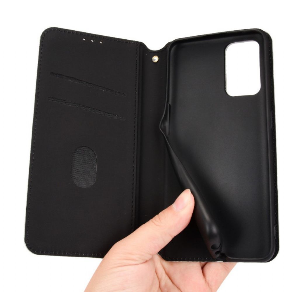 Schutzhülle Für Realme GT 5G Flip Case Diamant-leder-effekt