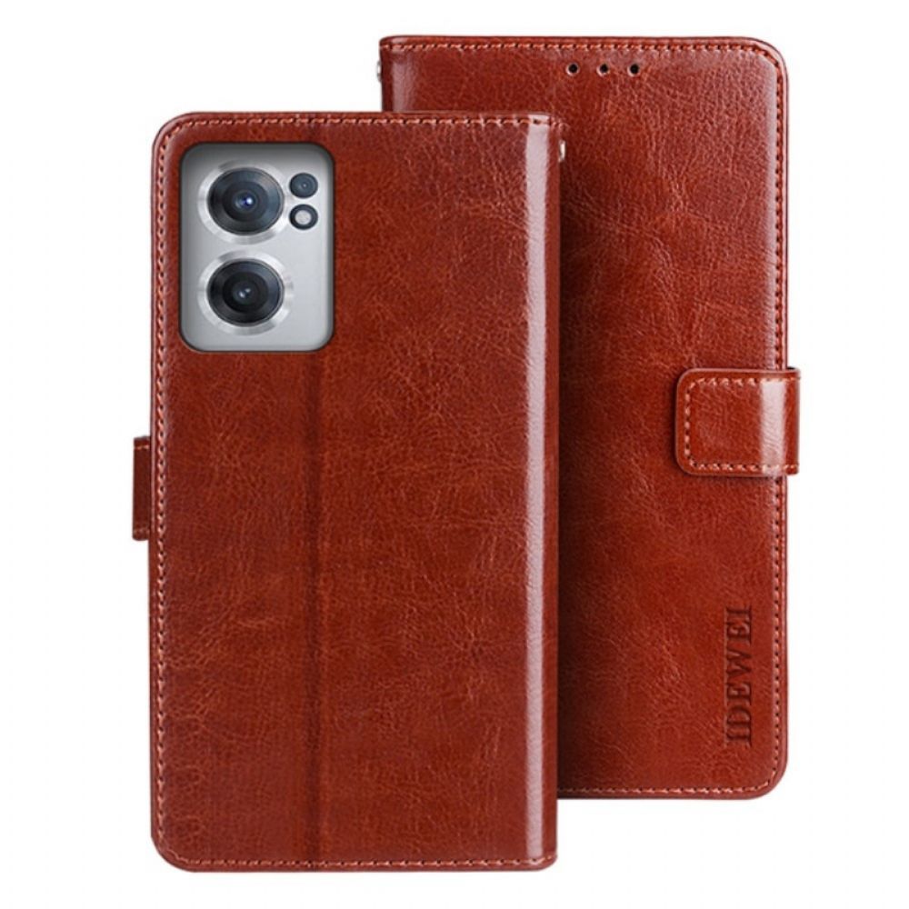 Flip Case Für OnePlus Nord CE 2 5G Idewei