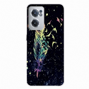Handyhülle Für OnePlus Nord CE 2 5G Federn Und Vögel