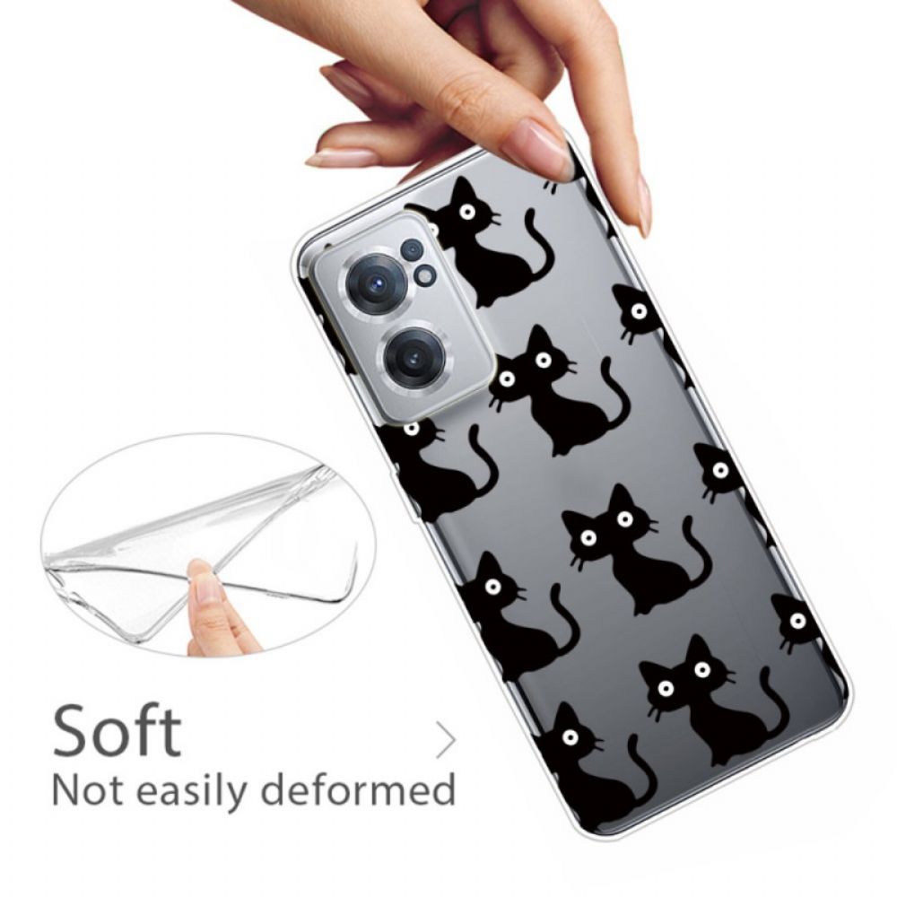 Handyhülle Für OnePlus Nord CE 2 5G Schwarze Katzen