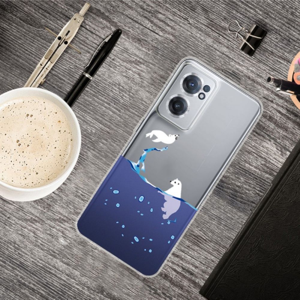 Hülle Für OnePlus Nord CE 2 5G Eisbären