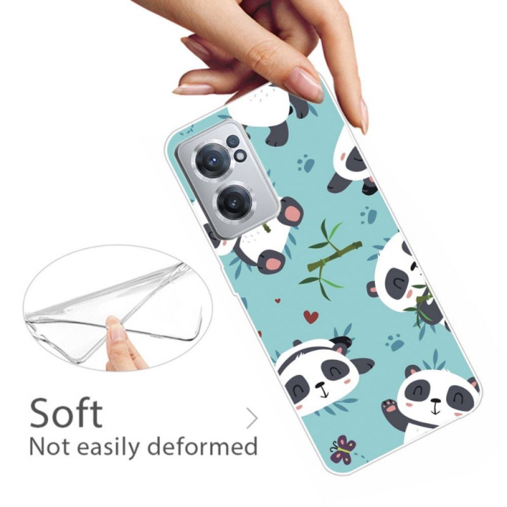 Hülle Für OnePlus Nord CE 2 5G Panda-schlaf