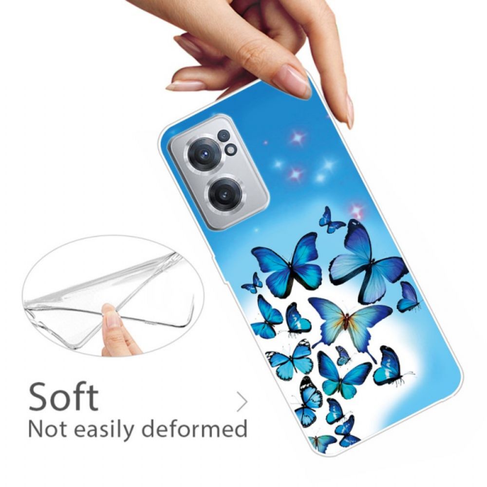 Hülle Für OnePlus Nord CE 2 5G Schmetterlingsflug