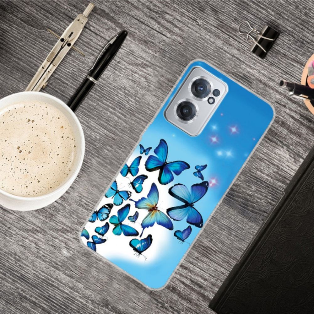 Hülle Für OnePlus Nord CE 2 5G Schmetterlingsflug