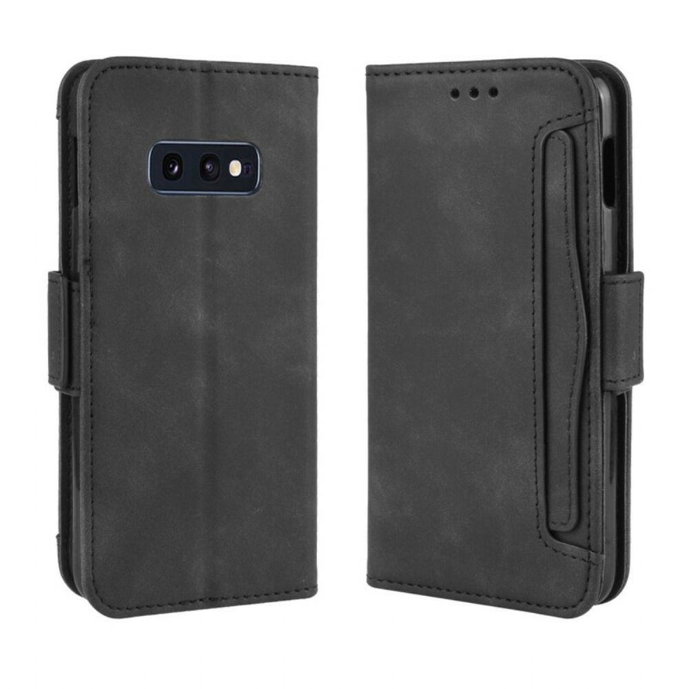 Flip Case Für Samsung Galaxy S10e Erstklassige Multi-karte