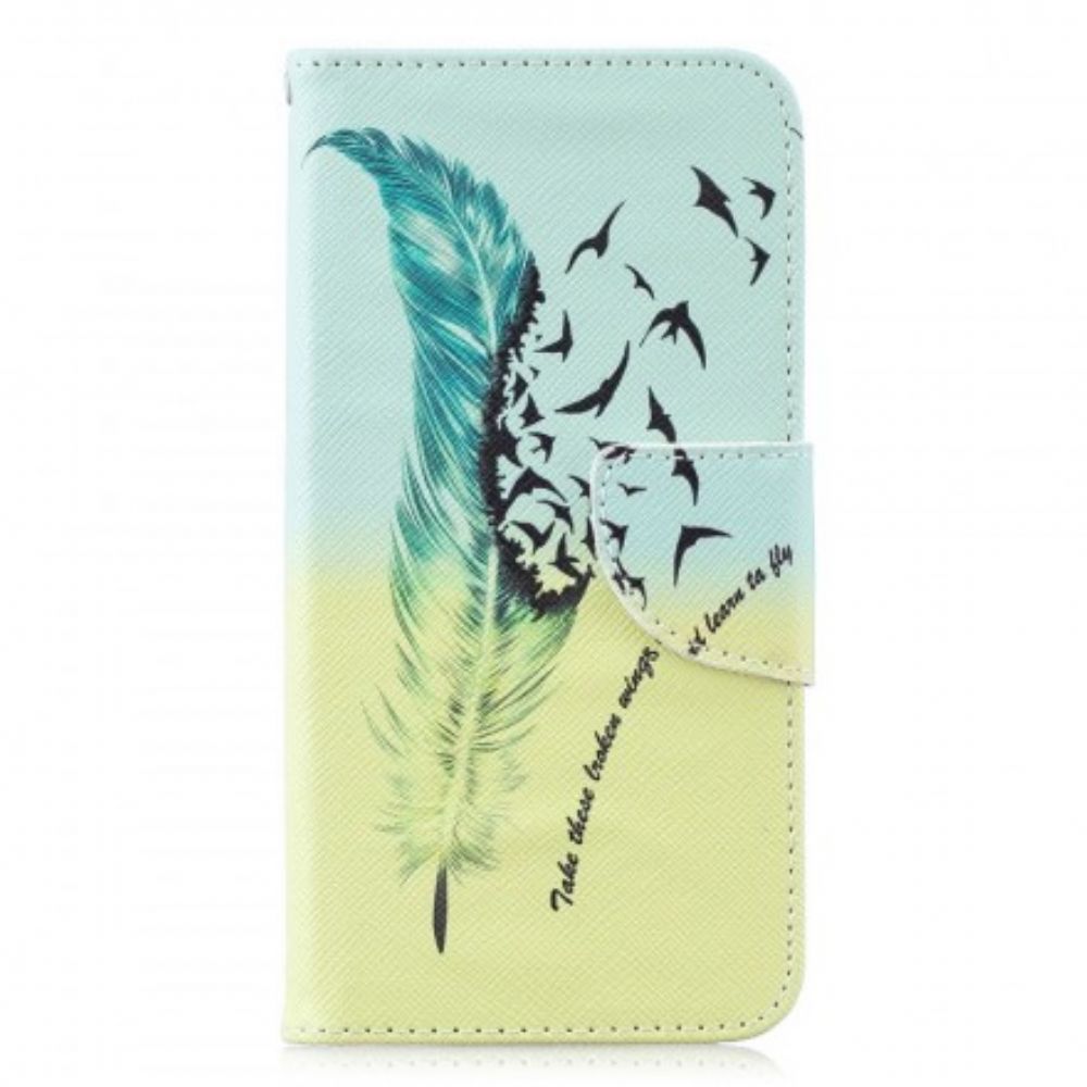 Flip Case Für Samsung Galaxy S10e Fliegen Lernen