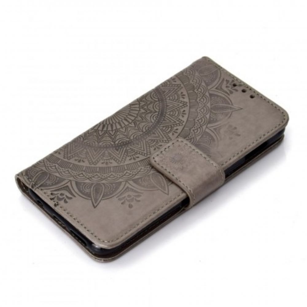 Flip Case Für Samsung Galaxy S10e Sonnen-mandala