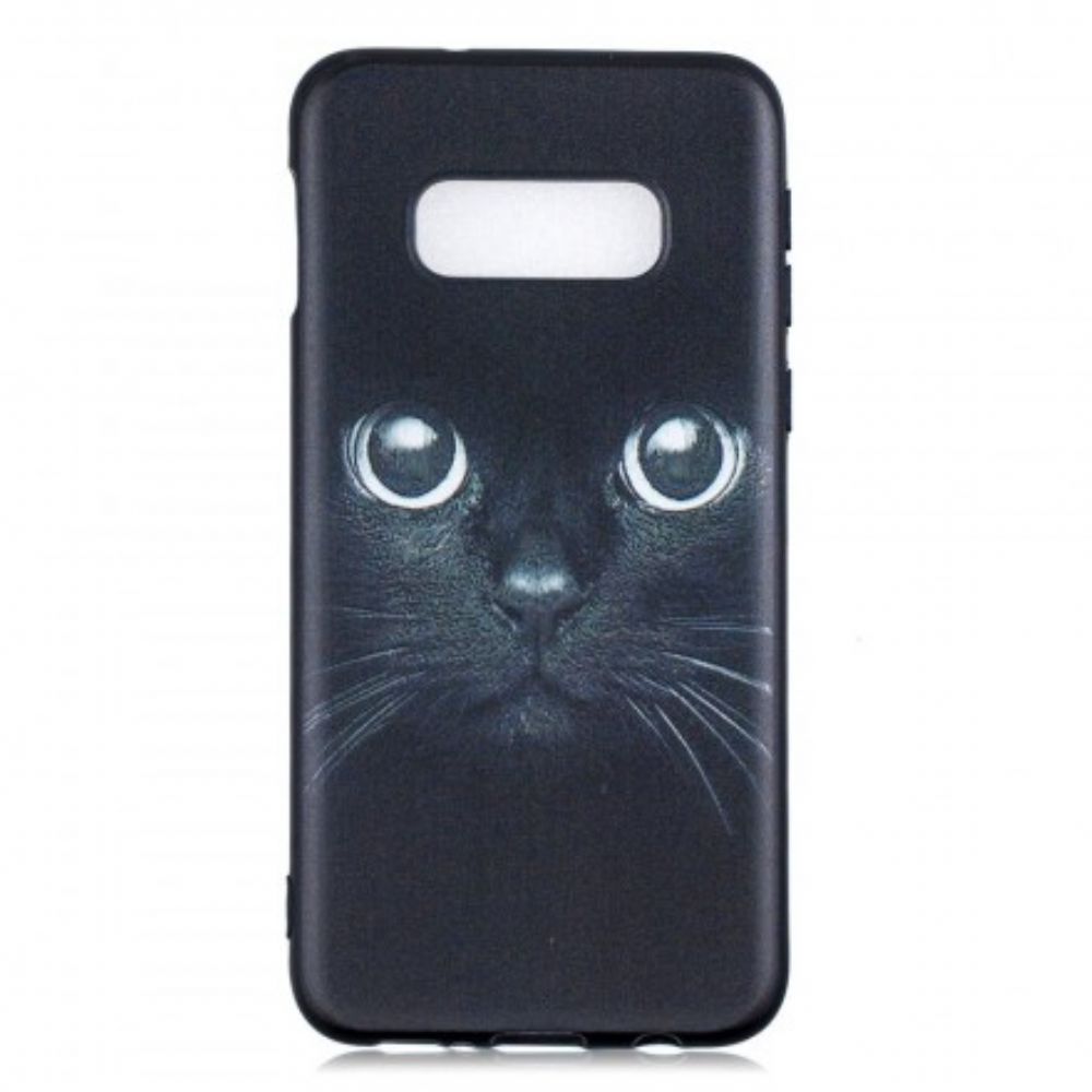 Handyhülle Für Samsung Galaxy S10e Katzenaugen