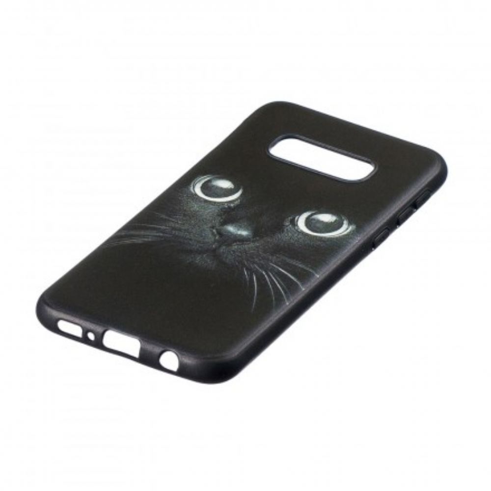 Handyhülle Für Samsung Galaxy S10e Katzenaugen