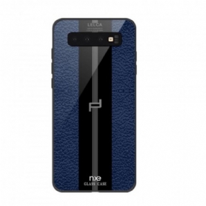 Handyhülle Für Samsung Galaxy S10e Nxe Ledereffekt Lelca