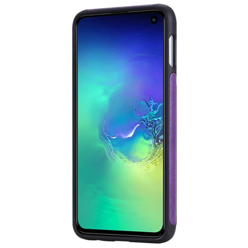 Hülle Für Samsung Galaxy S10e Cat Printing Support Kartenhalter