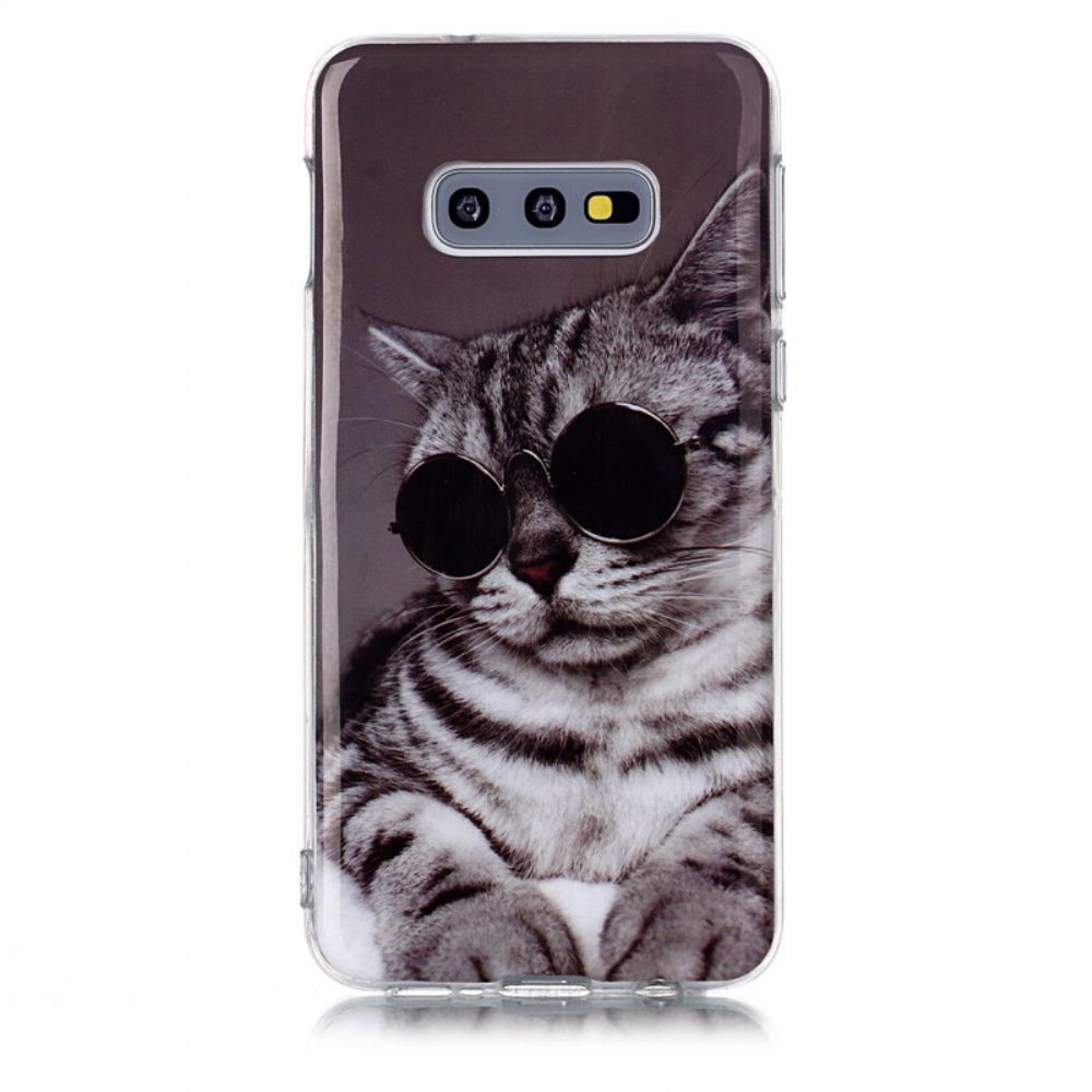 Hülle Für Samsung Galaxy S10e Katze Sei Cool