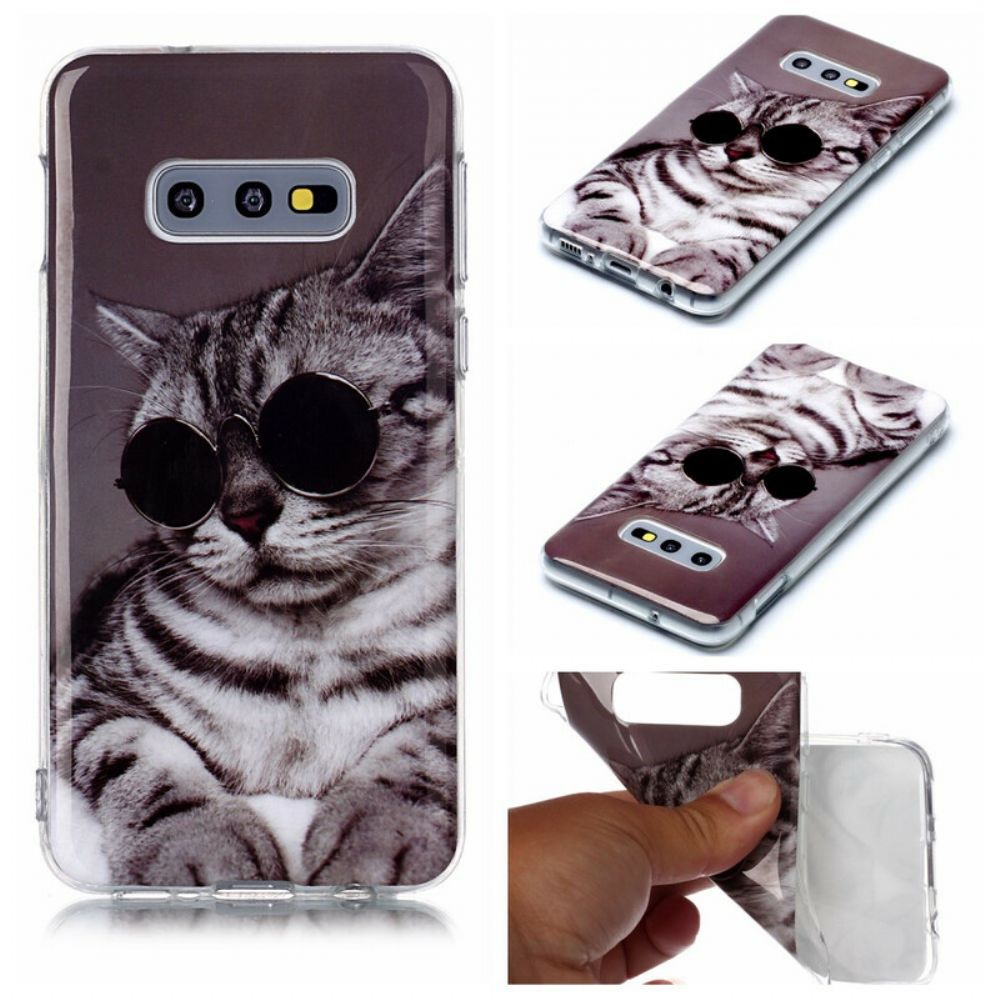 Hülle Für Samsung Galaxy S10e Katze Sei Cool