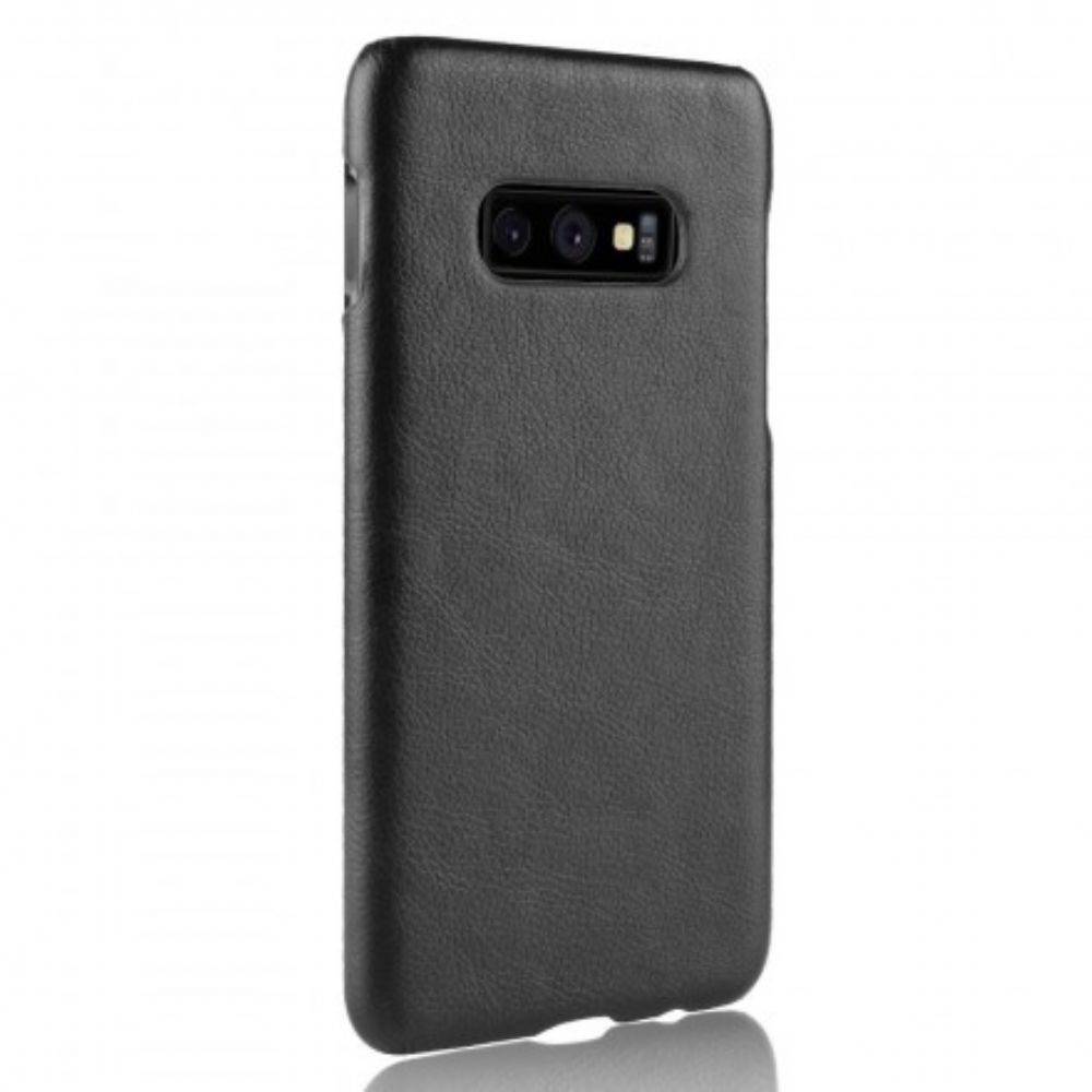 Hülle Für Samsung Galaxy S10e Lichi-leder-effekt