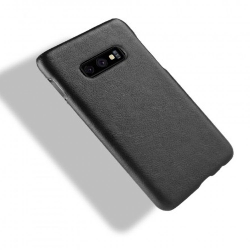 Hülle Für Samsung Galaxy S10e Lichi-leder-effekt