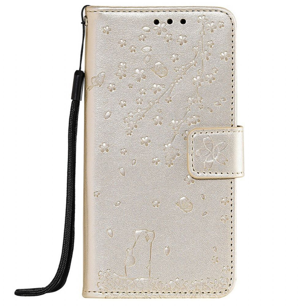 Lederhüllen Für Samsung Galaxy S10e Mit Kordel Strap Reverie