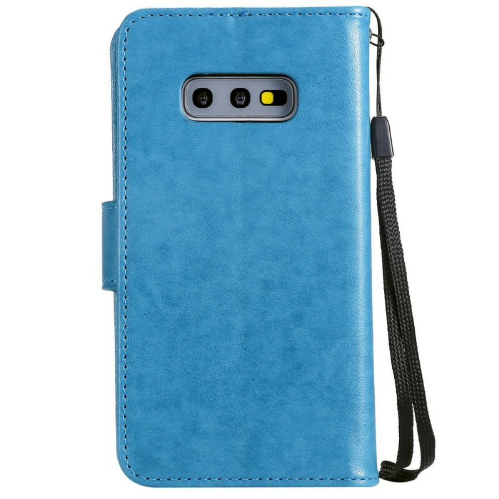 Lederhüllen Für Samsung Galaxy S10e Mit Kordel Strap Reverie