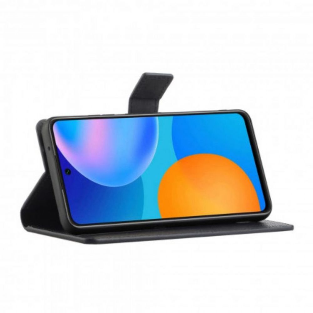 Flip Case Für Poco M3 Pro 5G Einzelne Litschi