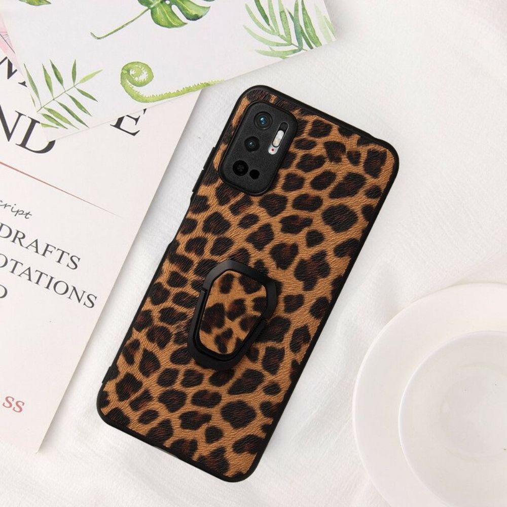 Handyhülle Für Poco M3 Pro 5G Leopardenring-unterstützung