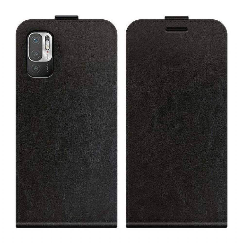 Lederhüllen Für Poco M3 Pro 5G Flip Case Vertikale Klappe