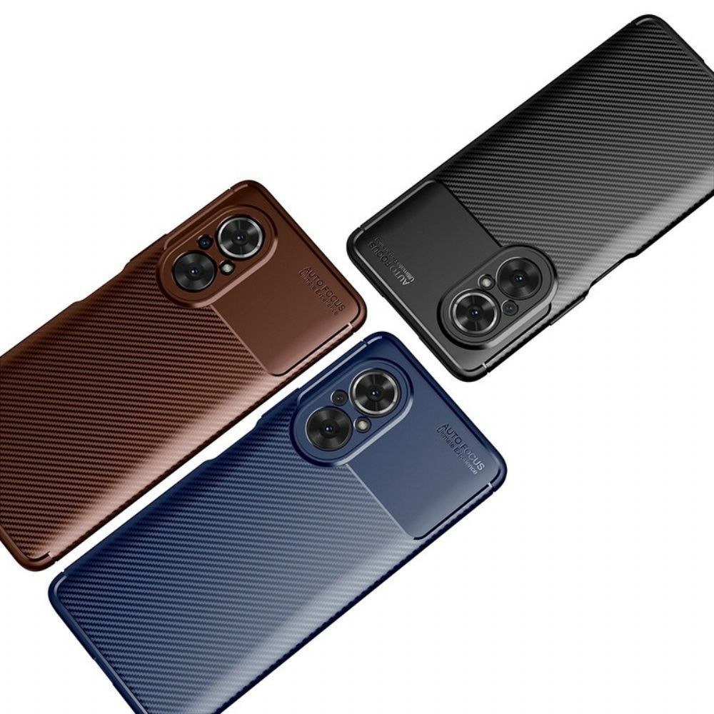 Handyhülle Für Honor 50 SE Kohlefaserstrukturschlauch