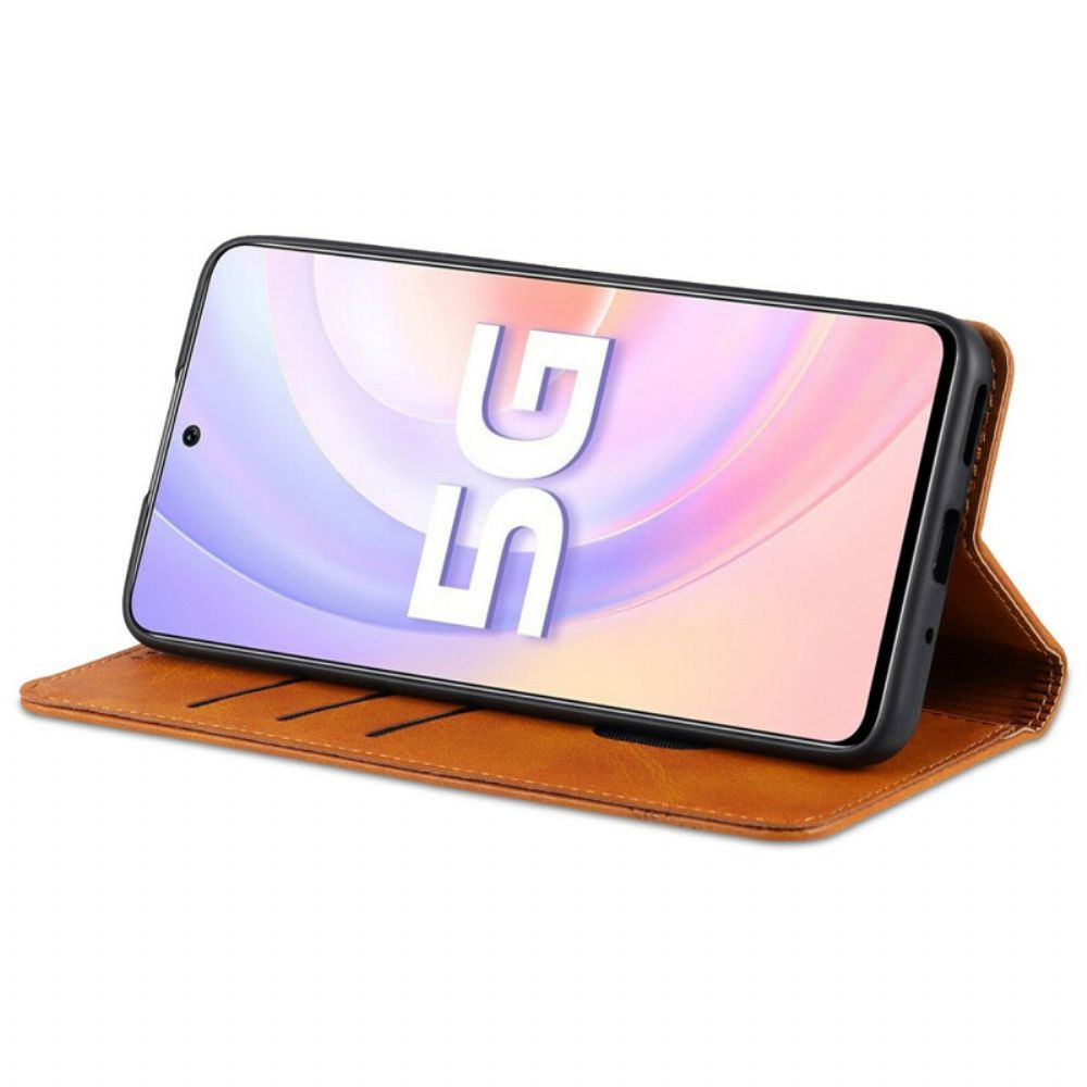 Schutzhülle Für Honor 50 SE Flip Case Azns Kunstleder