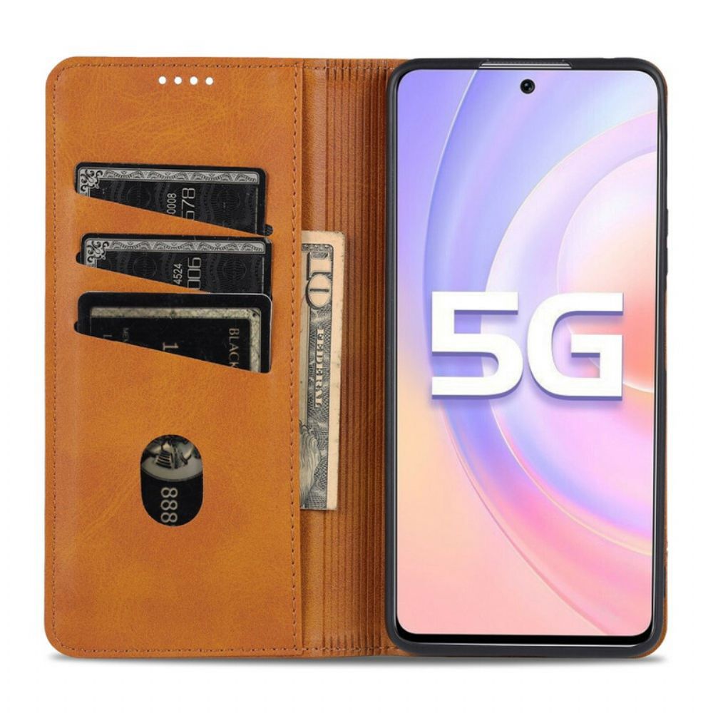 Schutzhülle Für Honor 50 SE Flip Case Azns Kunstleder