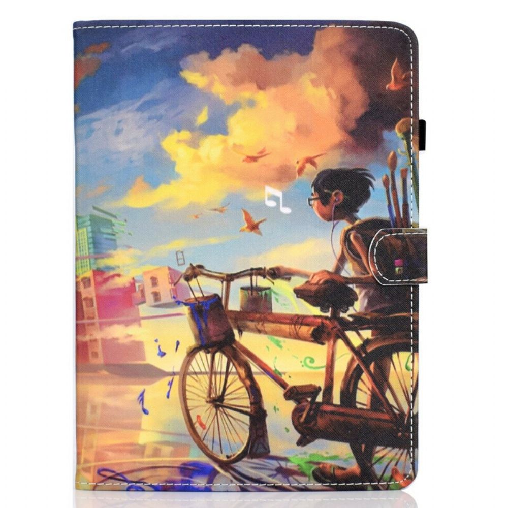 Flip Case Für iPad Air (2024) Fahrrad Art.-nr