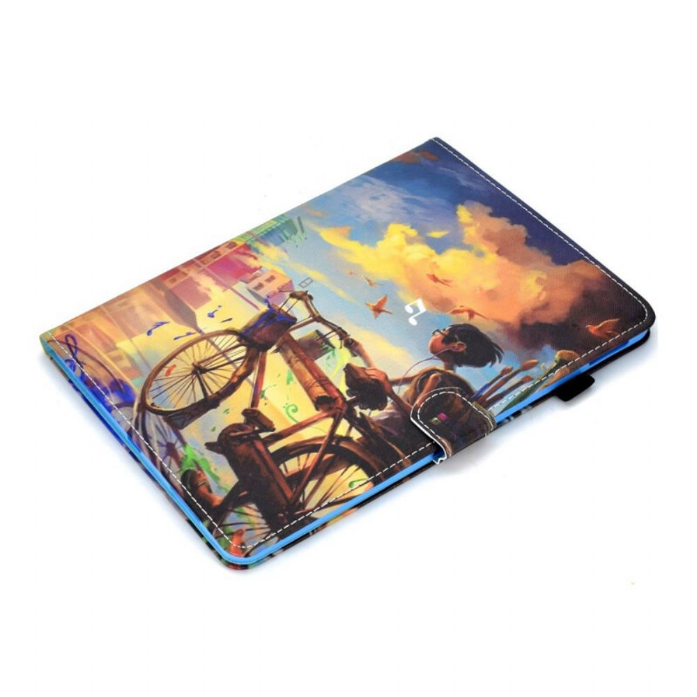Flip Case Für iPad Air (2024) Fahrrad Art.-nr