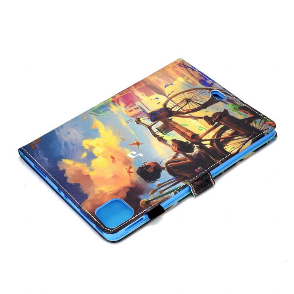 Flip Case Für iPad Air (2024) Fahrrad Art.-nr