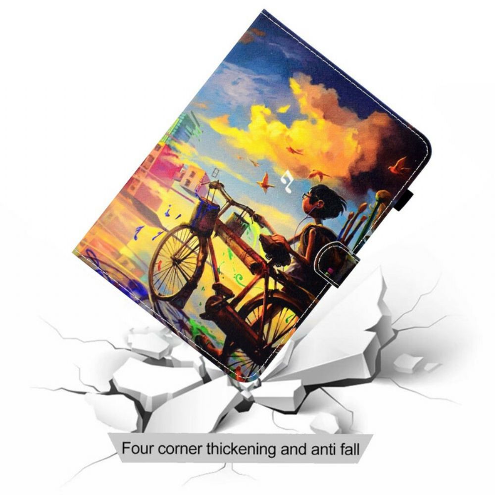 Flip Case Für iPad Air (2024) Fahrrad Art.-nr