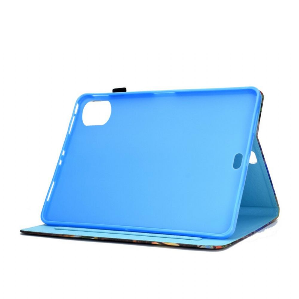 Flip Case Für iPad Air (2024) Regenbogenschmetterlinge