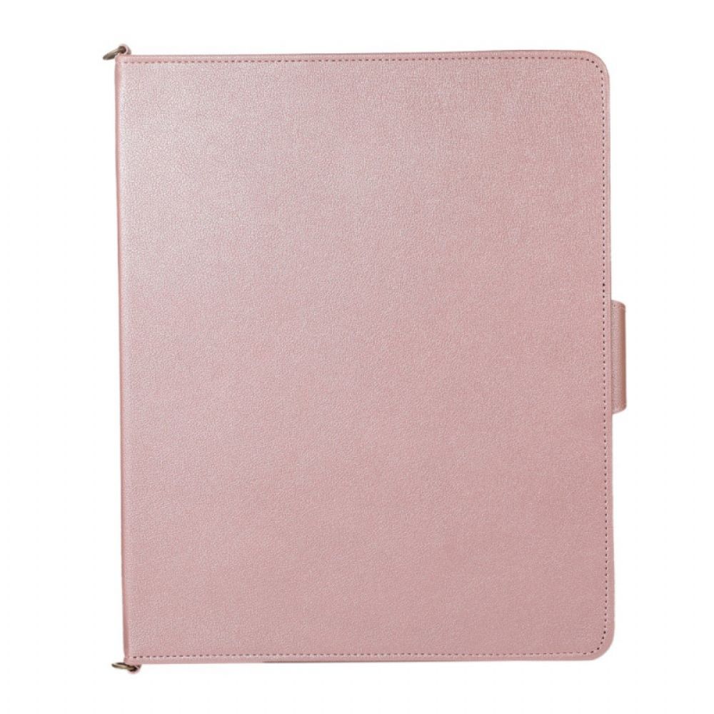 Flip Case Für iPad Air (2024) Rfid-schultergurt