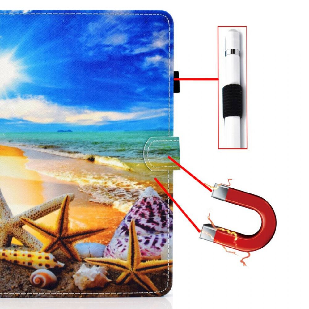 Flip Case Für iPad Air (2024) Traumstrand