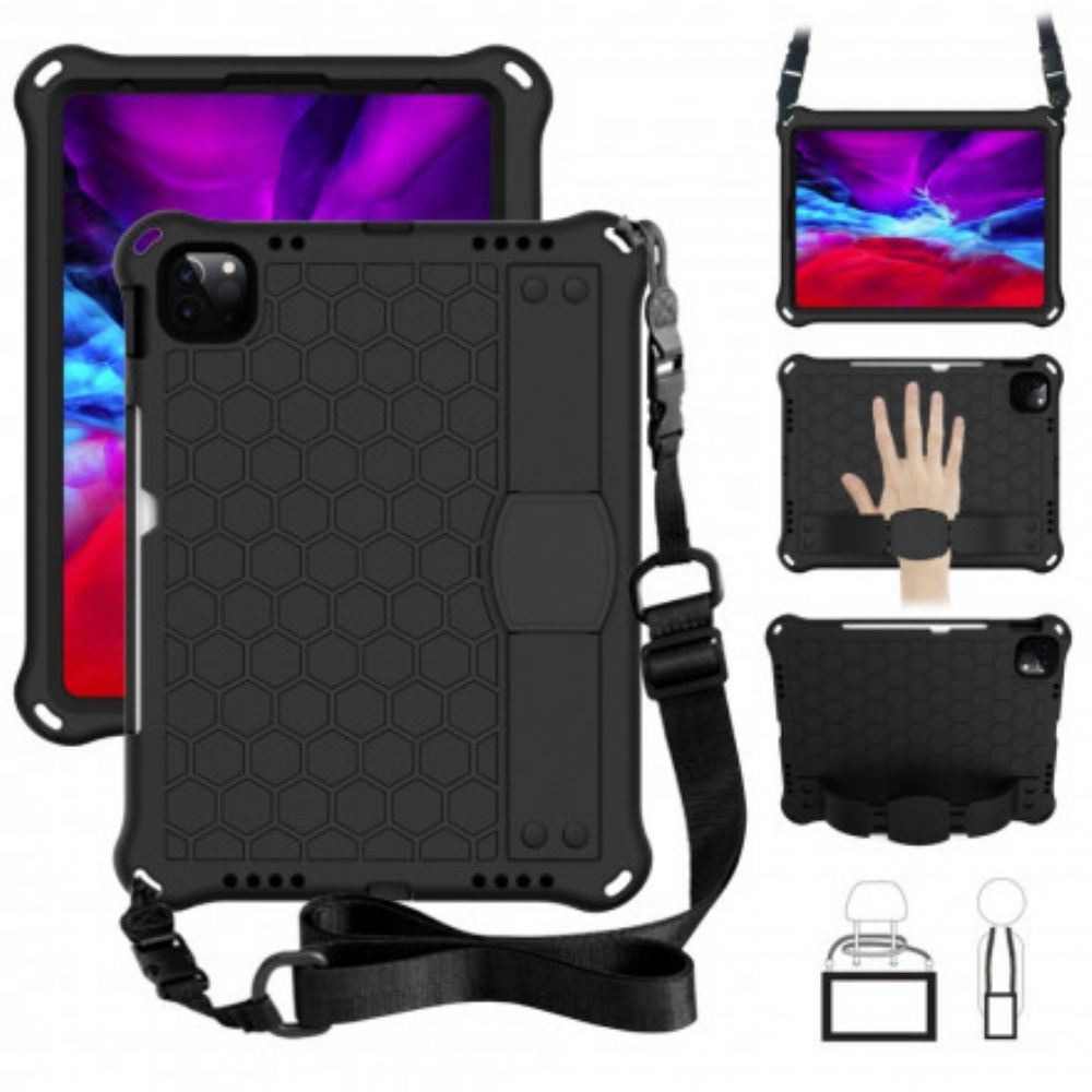 Hülle Für iPad Air (2024) Eva-strap-support Und Schultergurt