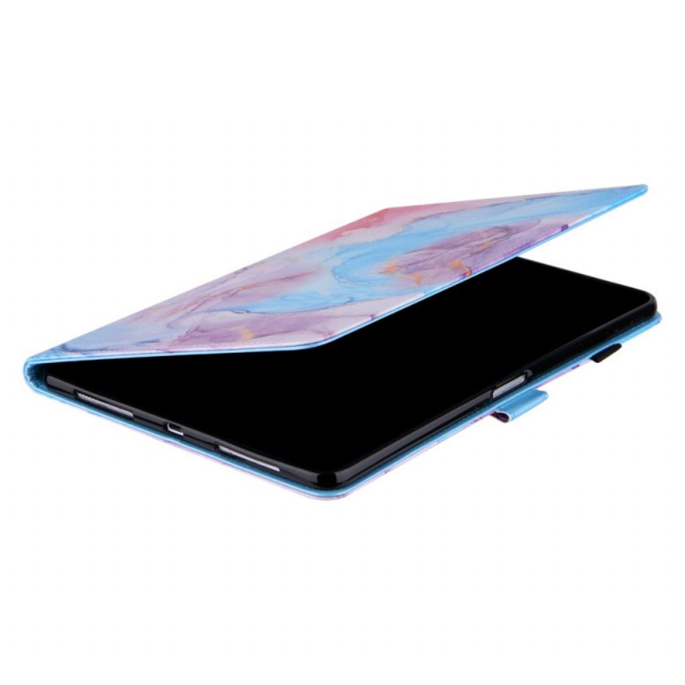 Lederhüllen Für iPad Air (2024) Stilisierter Marmor