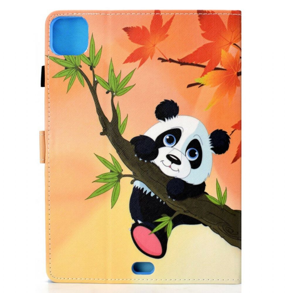 Lederhüllen Für iPad Air (2024) Süßer Panda