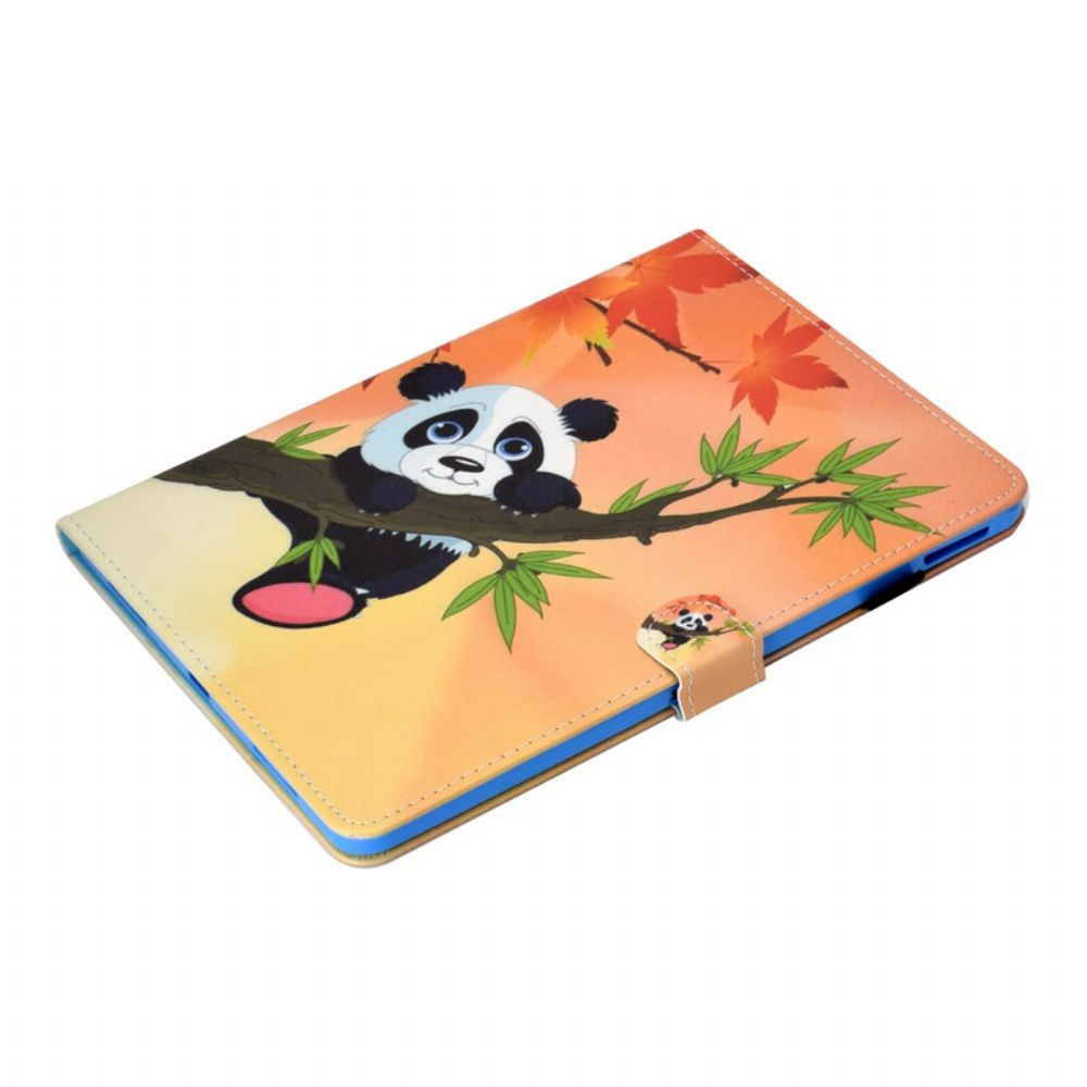 Lederhüllen Für iPad Air (2024) Süßer Panda