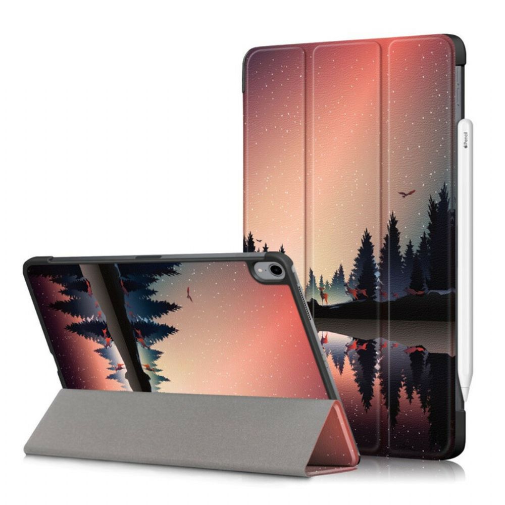 Schutzhülle Für iPad Air (2024) Eulen-spaß-wald