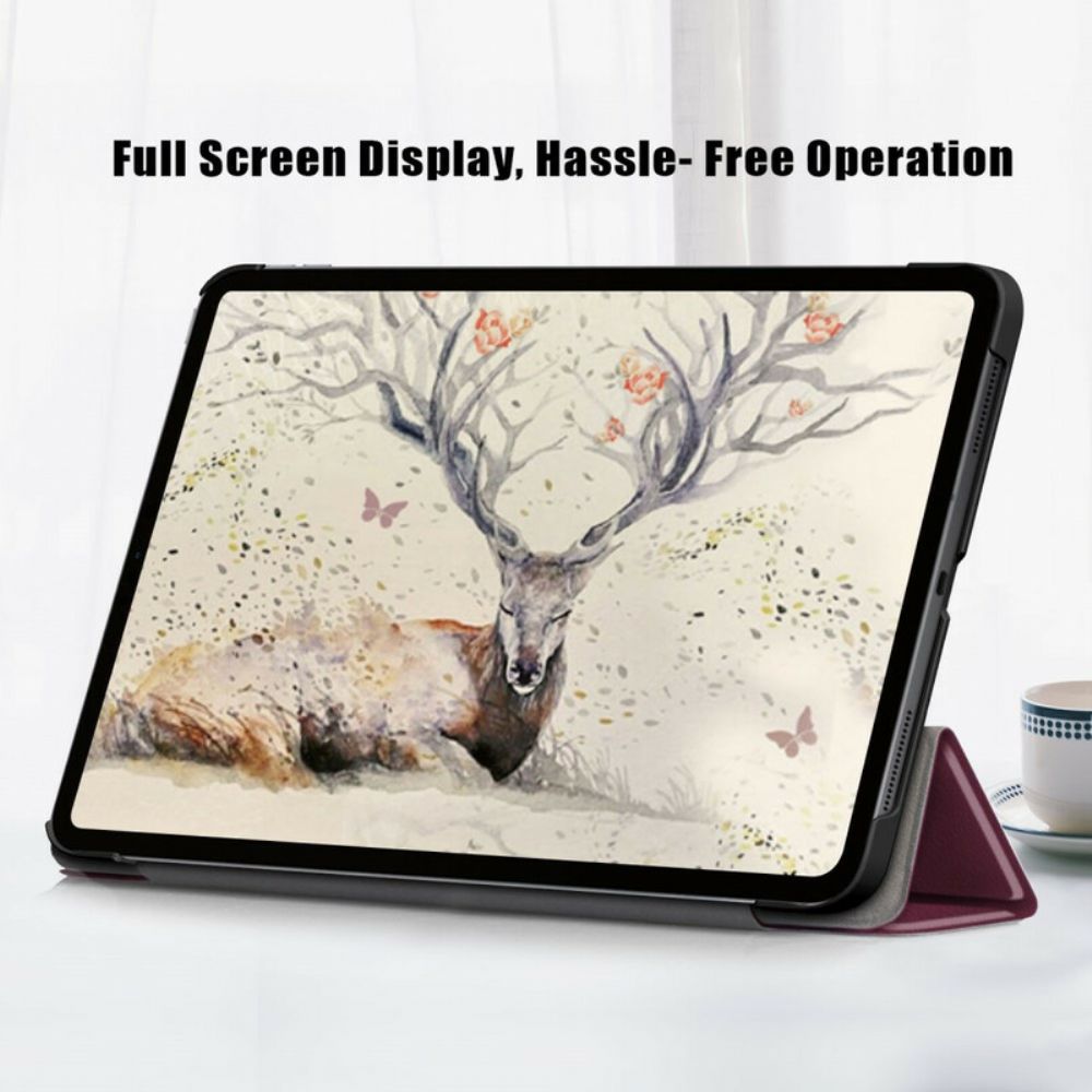 Schutzhülle Für iPad Air (2024) Eulen-spaß-wald