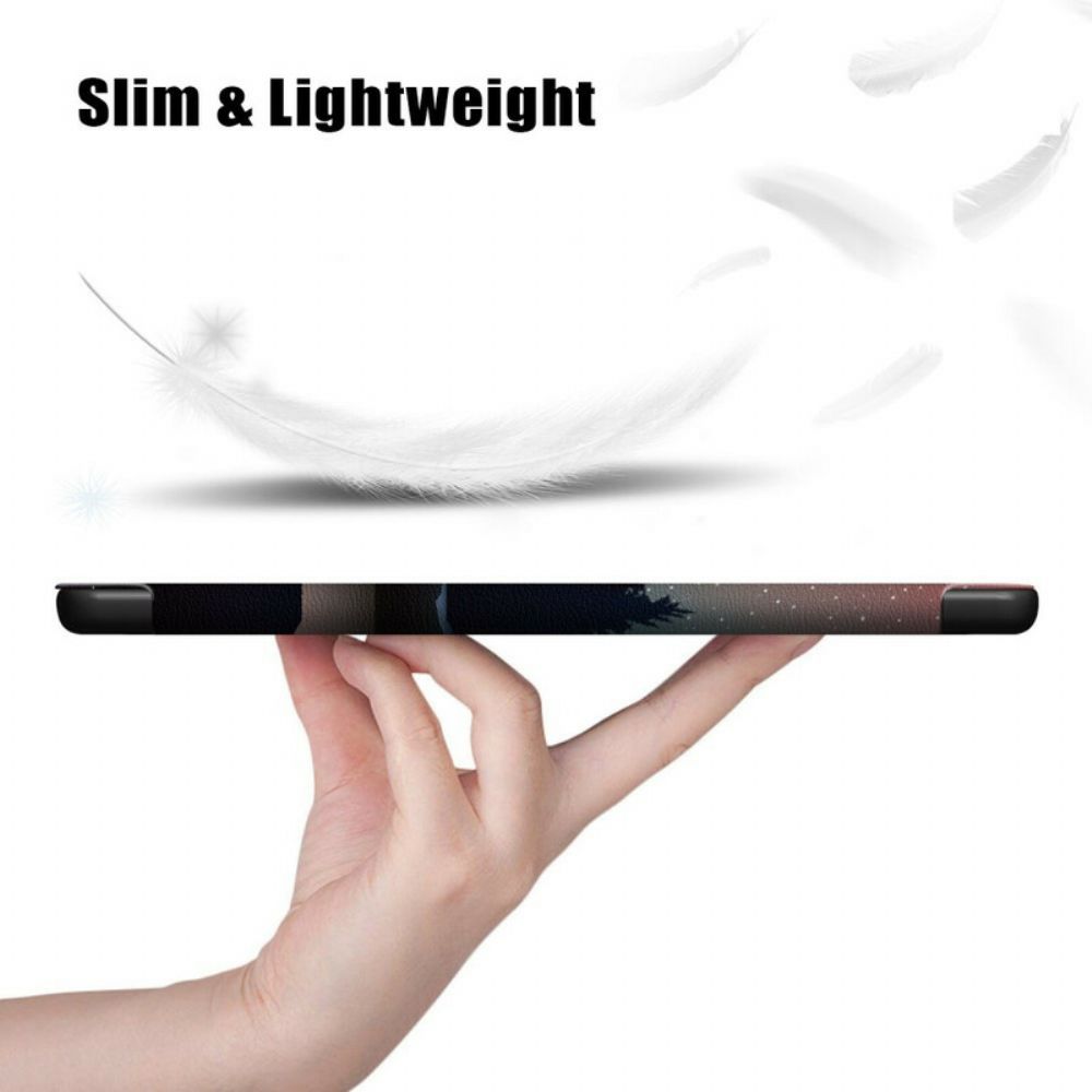 Schutzhülle Für iPad Air (2024) Eulen-spaß-wald