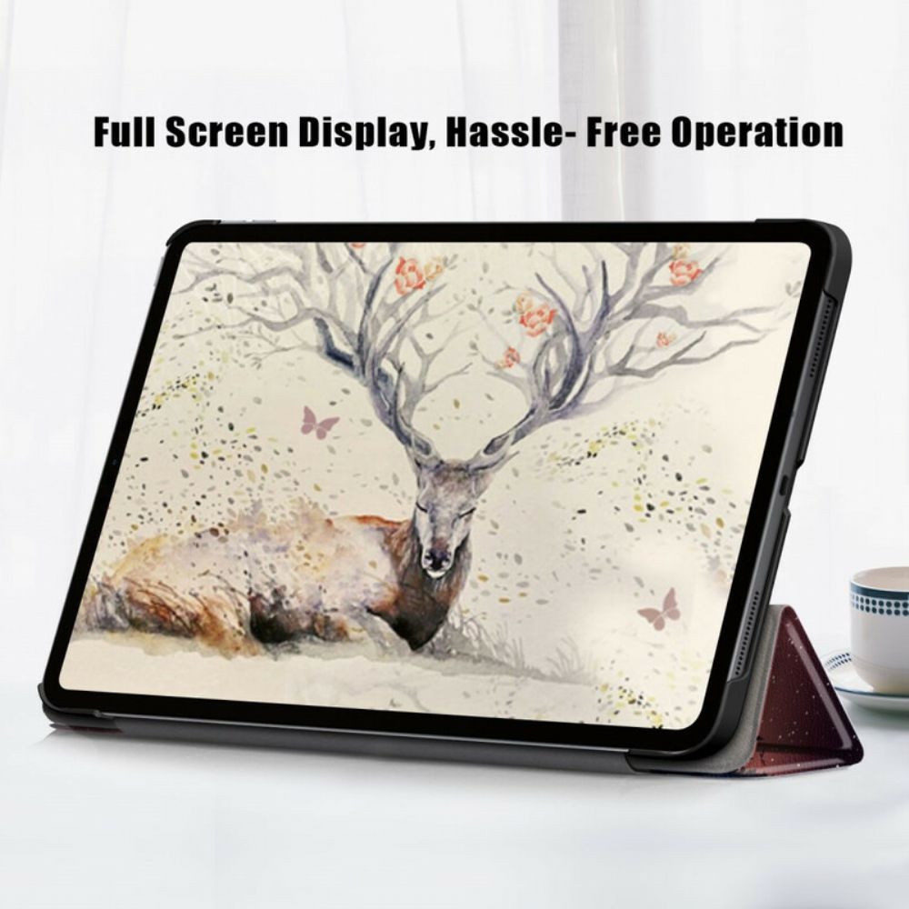 Schutzhülle Für iPad Air (2024) Eulen-spaß-wald