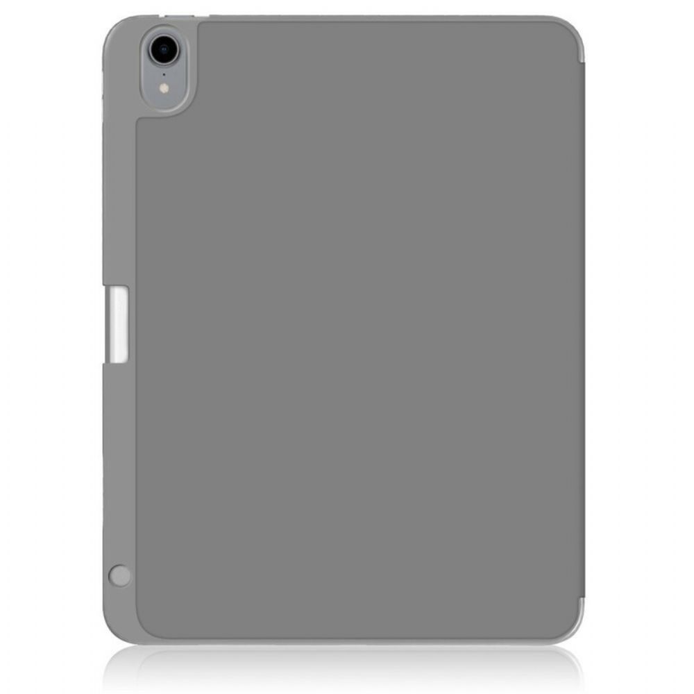 Schutzhülle Für iPad Air (2024) Stifthalter Aus Litschi-kunstleder