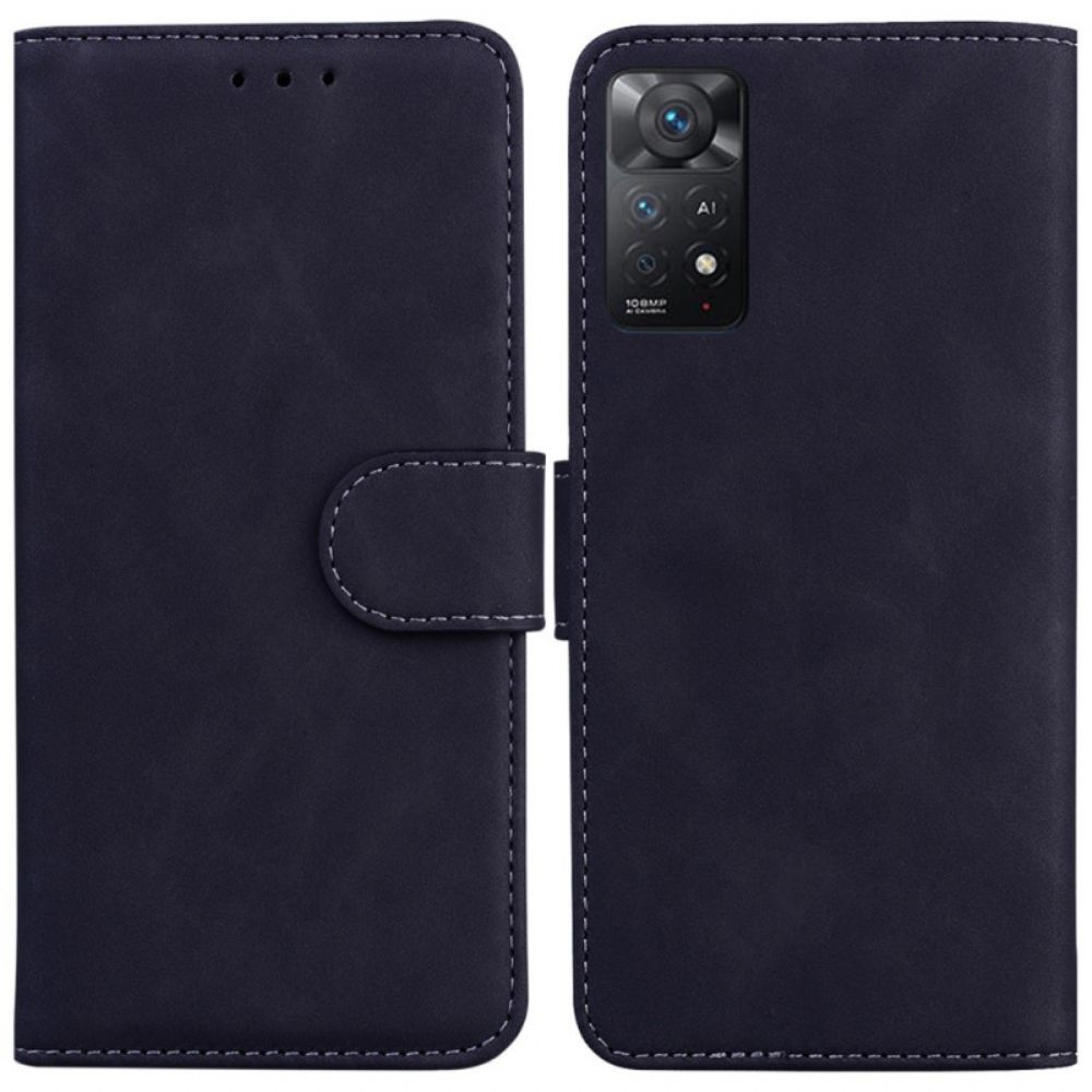 Flip Case Für Xiaomi Redmi Note 11 Pro 4G / 5G Neuer Retro-klassiker