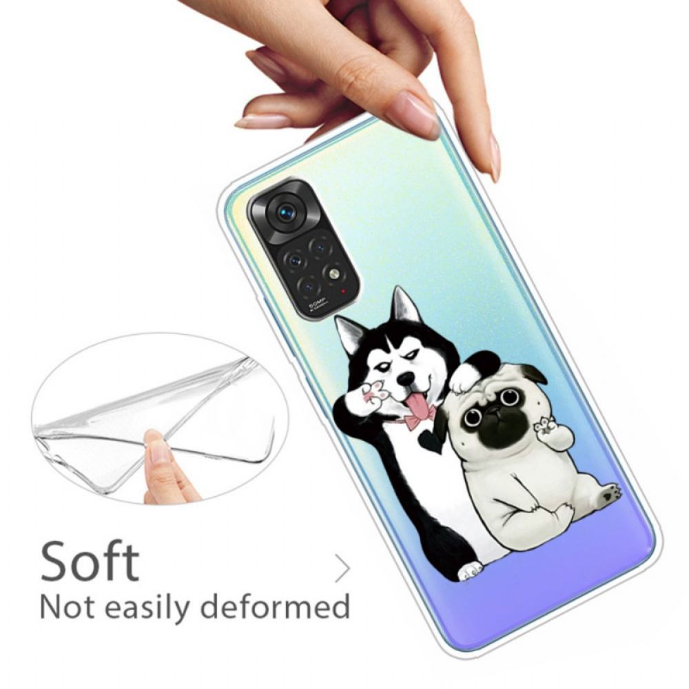 Handyhülle Für Xiaomi Redmi Note 11 Pro 4G / 5G Lustige Hunde