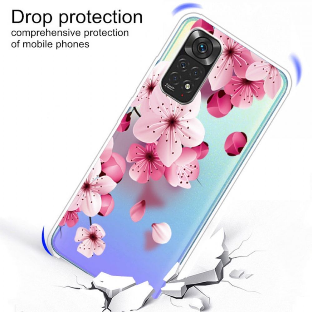 Hülle Für Xiaomi Redmi Note 11 Pro 4G / 5G Kleine Rosa Blumen