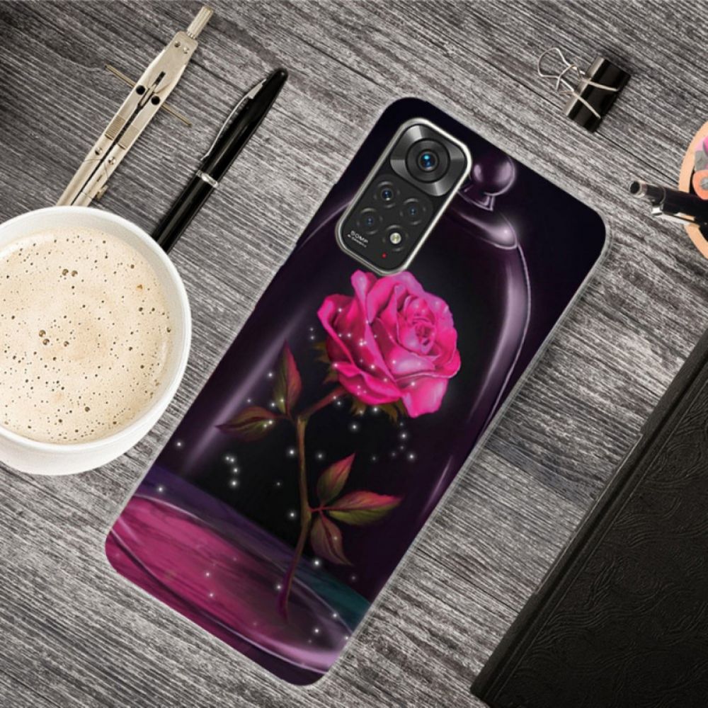 Hülle Für Xiaomi Redmi Note 11 Pro 4G / 5G Magische Rose